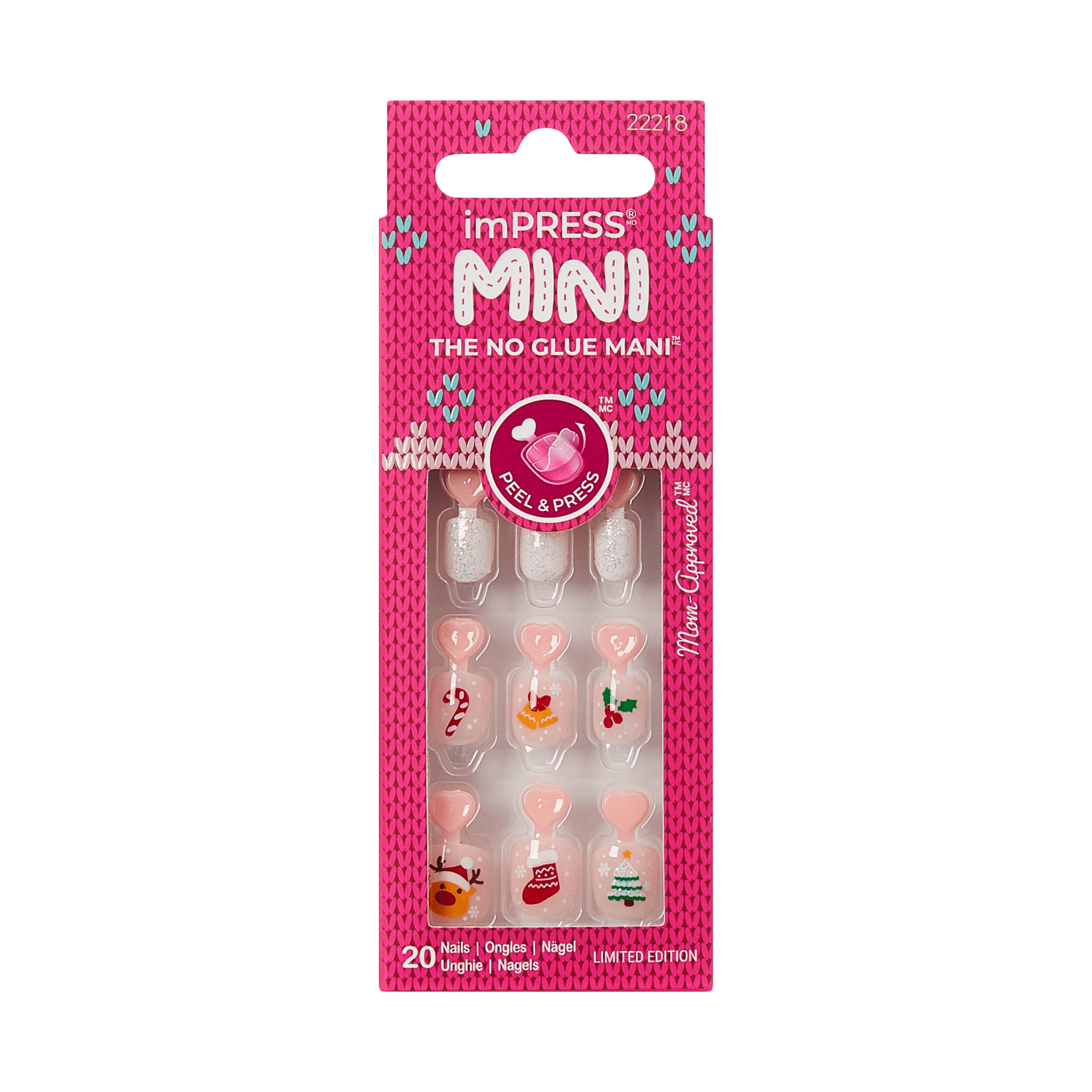 imPRESS Kids Holiday Press On Nails - Twinkling Lights