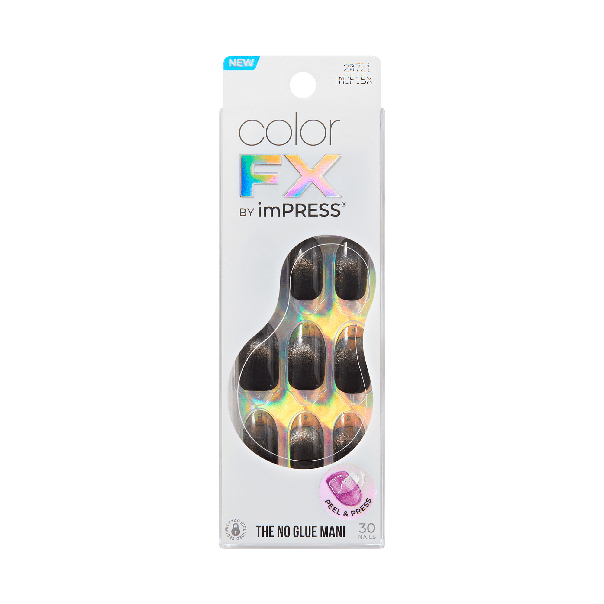 colorFX by imPRESS Press On Nails - The Abyss