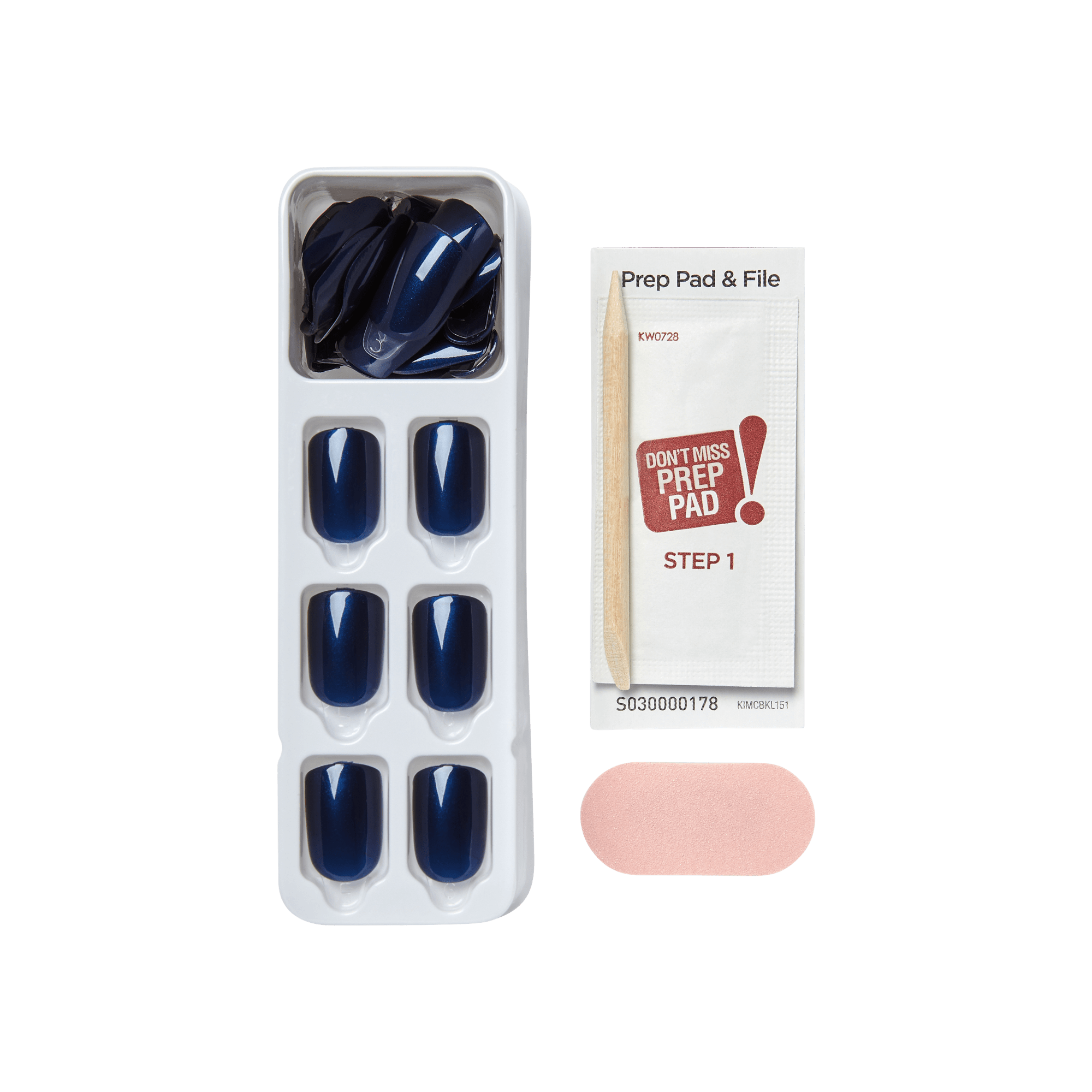 imPRESS Color Press On Nails - Never Too Navy