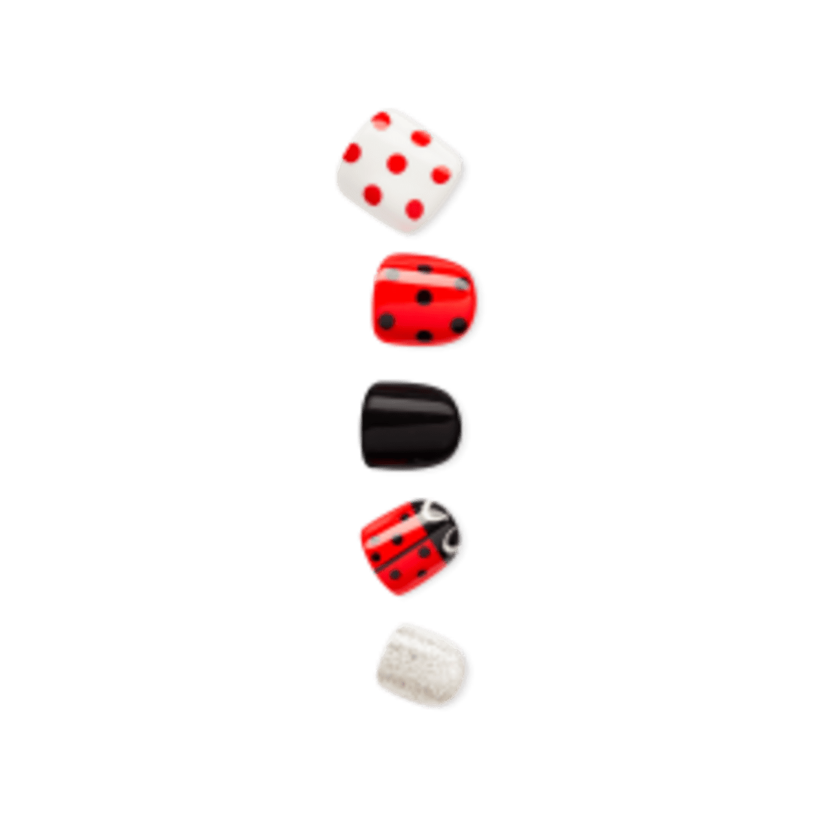 imPRESS MINI Press-On Manicure for Kids - Ladybug