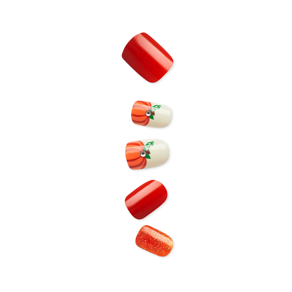 imPRESS Press-On Manicure Halloween Glow in the Dark - Look behind you