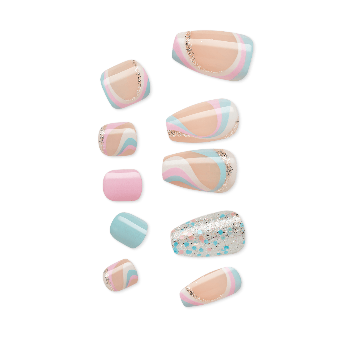 imPRESS Mini & Me Press-On Mani for 2 - Bloom
