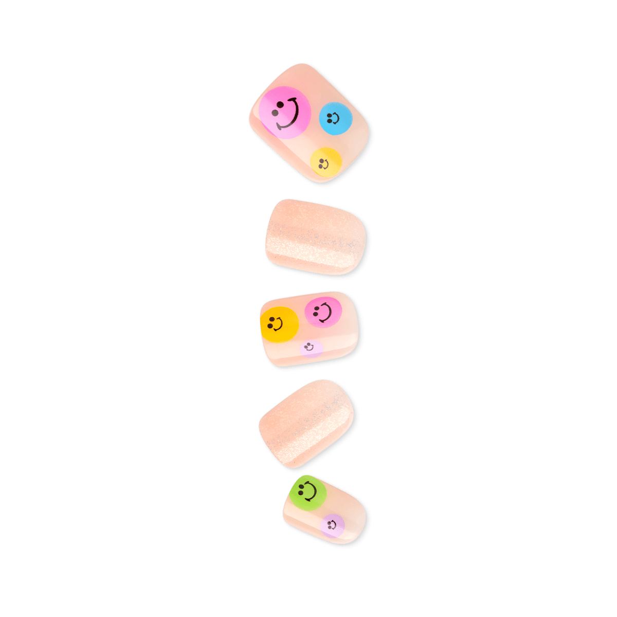 imPRESS Press-On Manicure - Wide Fit - Smile Emoji