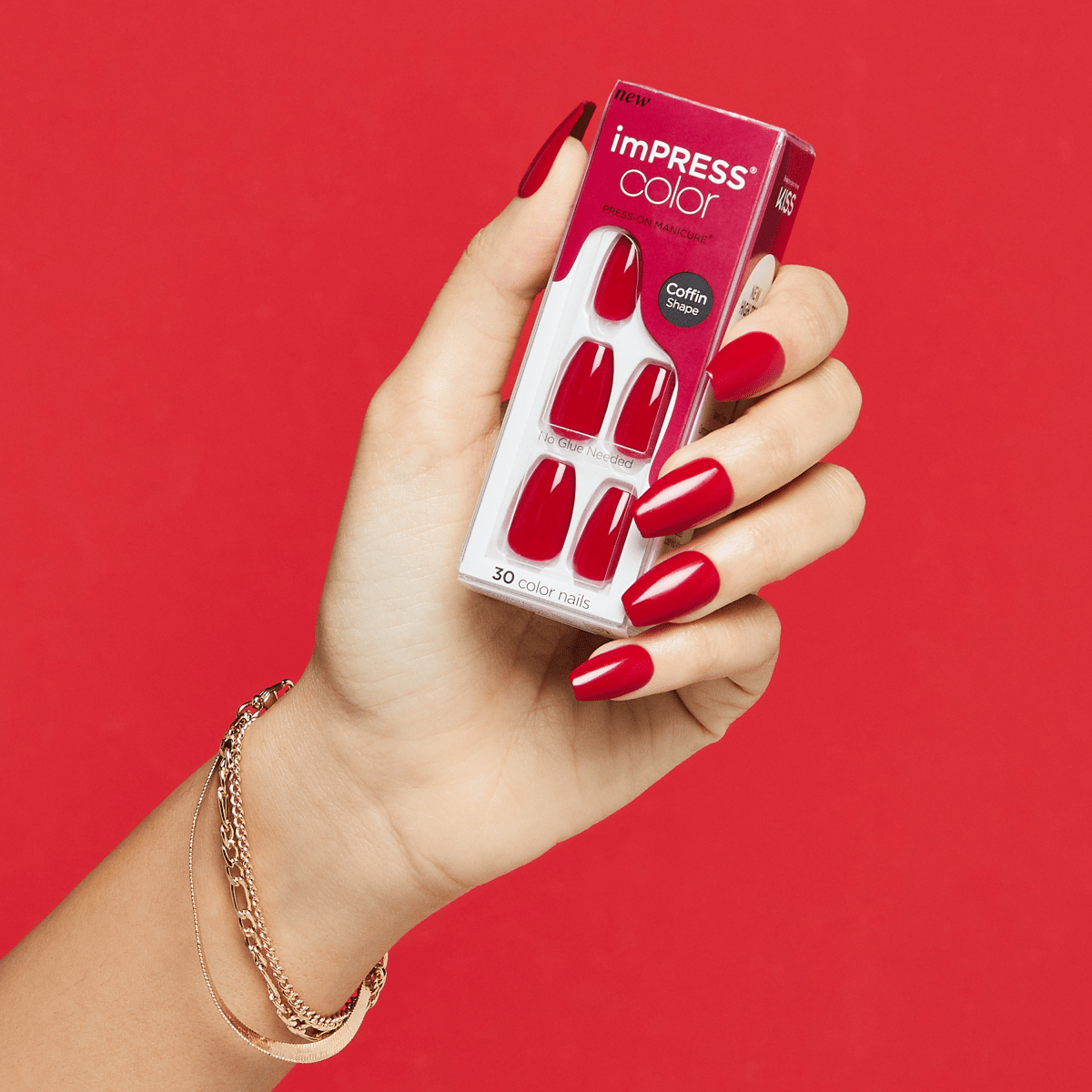 imPRESS Color Press-On Manicure - Very Berry