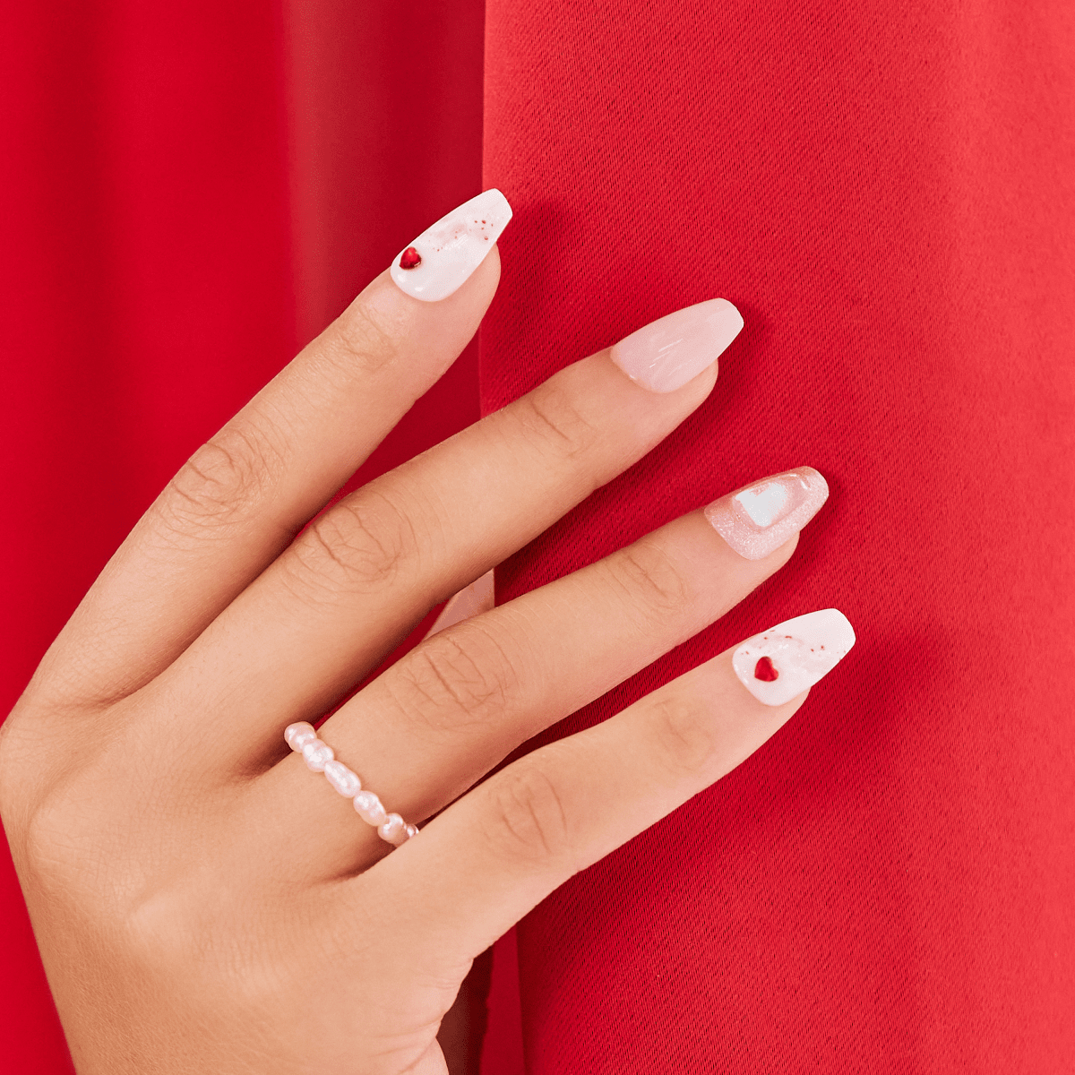 imPRESS Premium Press-On Manicure Valentine Nails - Always with Love