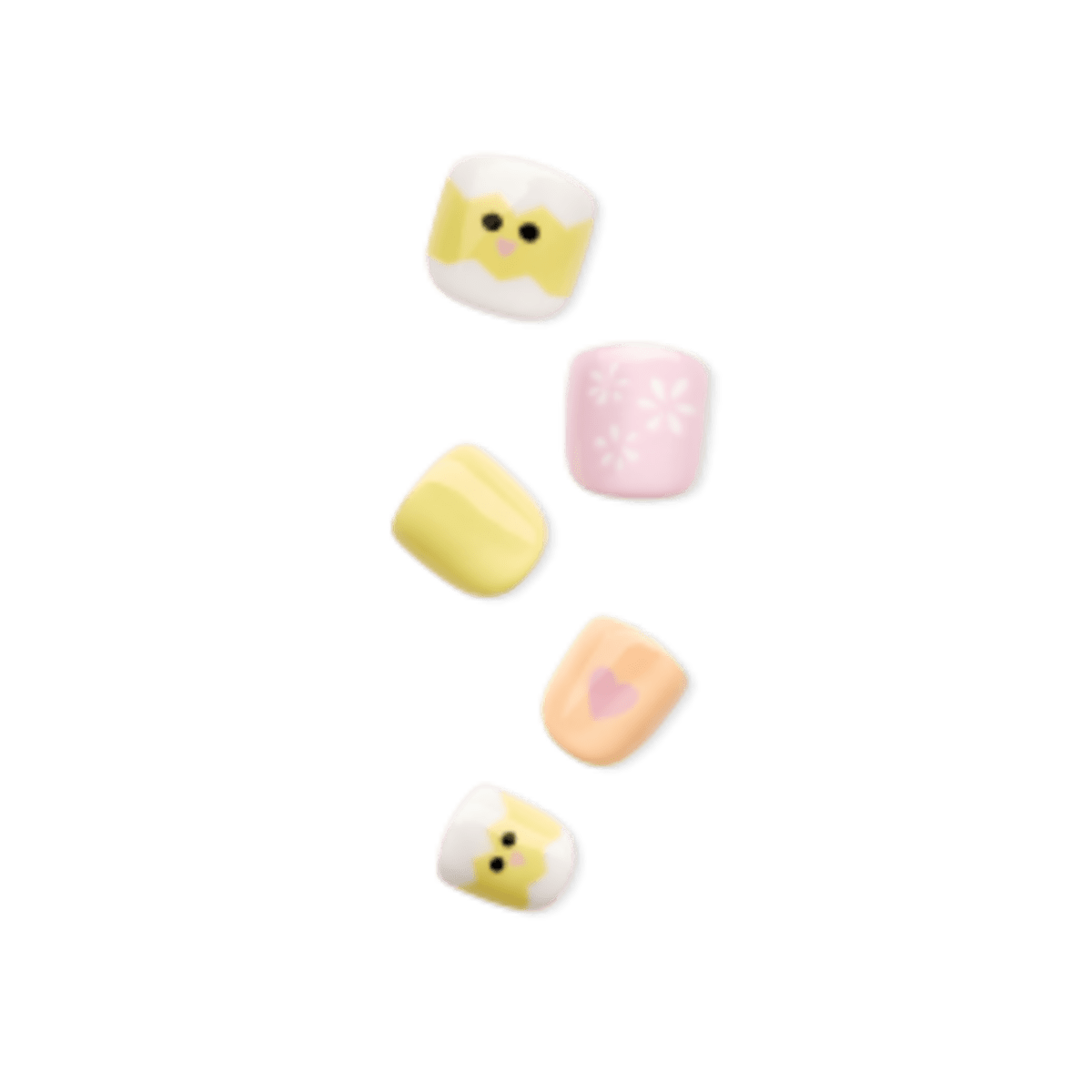 imPRESS MINI Press-On Manicure for Kids - Easter Eggs