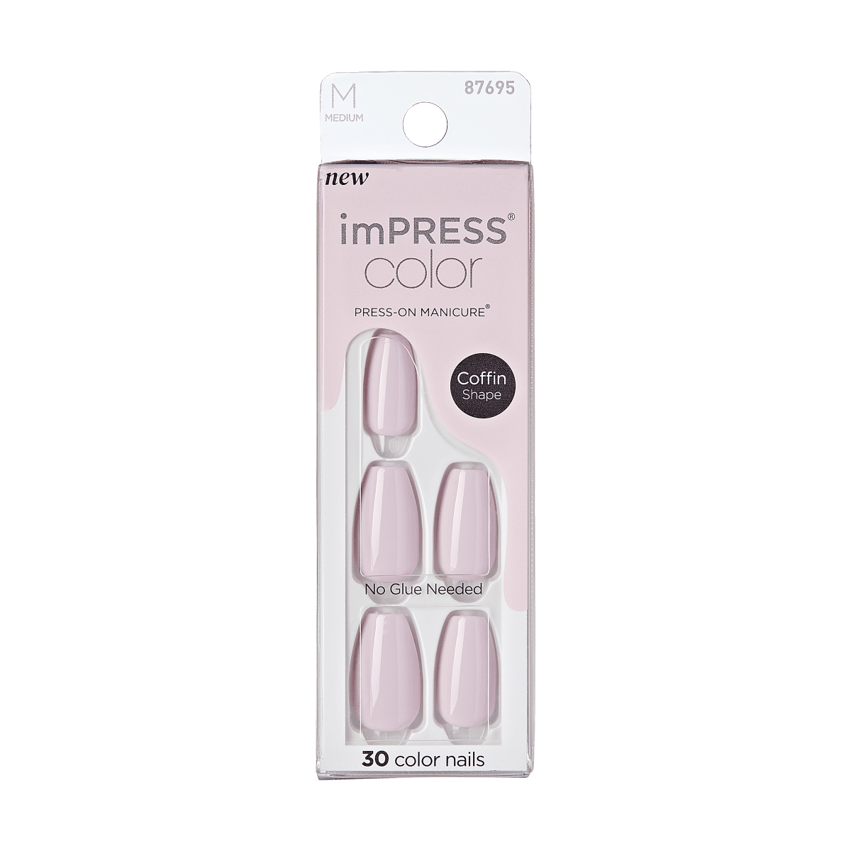 imPRESS Color Press-On Manicure - French Lavender