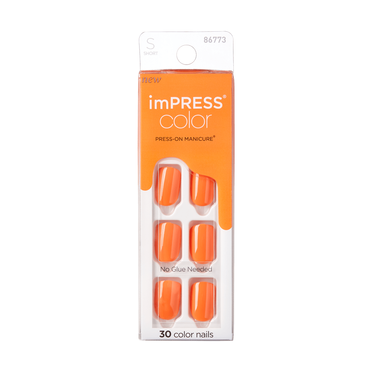 imPRESS Color Press On Nails - Sweet Mango