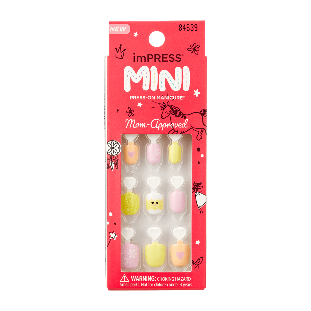 imPRESS MINI Press-On Manicure for Kids - Easter Eggs