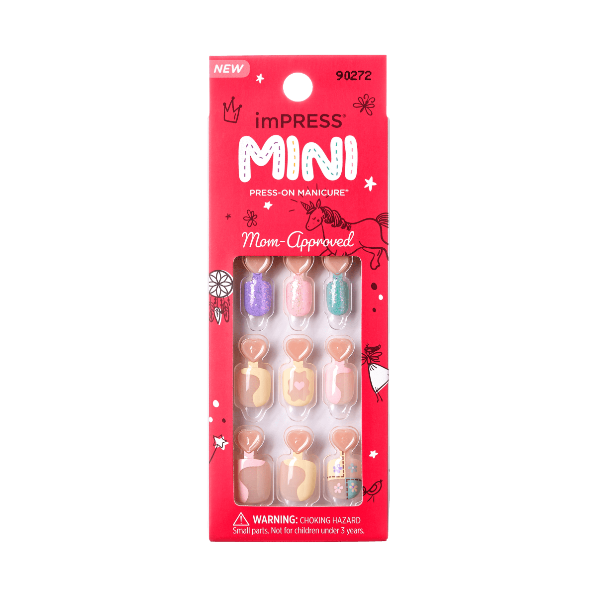 imPRESS Mini Press-On Manicure for Kids - Delightful