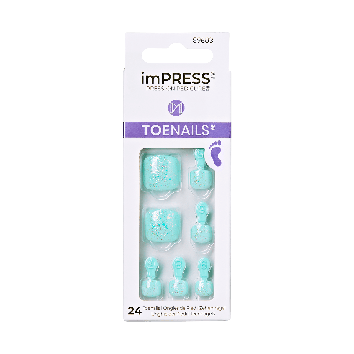 imPRESS Press-On Pedicure - Golden Days