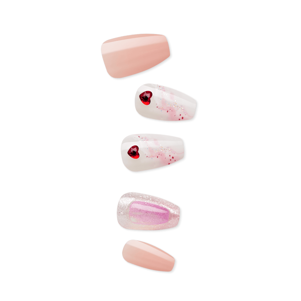 imPRESS Premium Press-On Manicure Valentine Nails - Always with Love