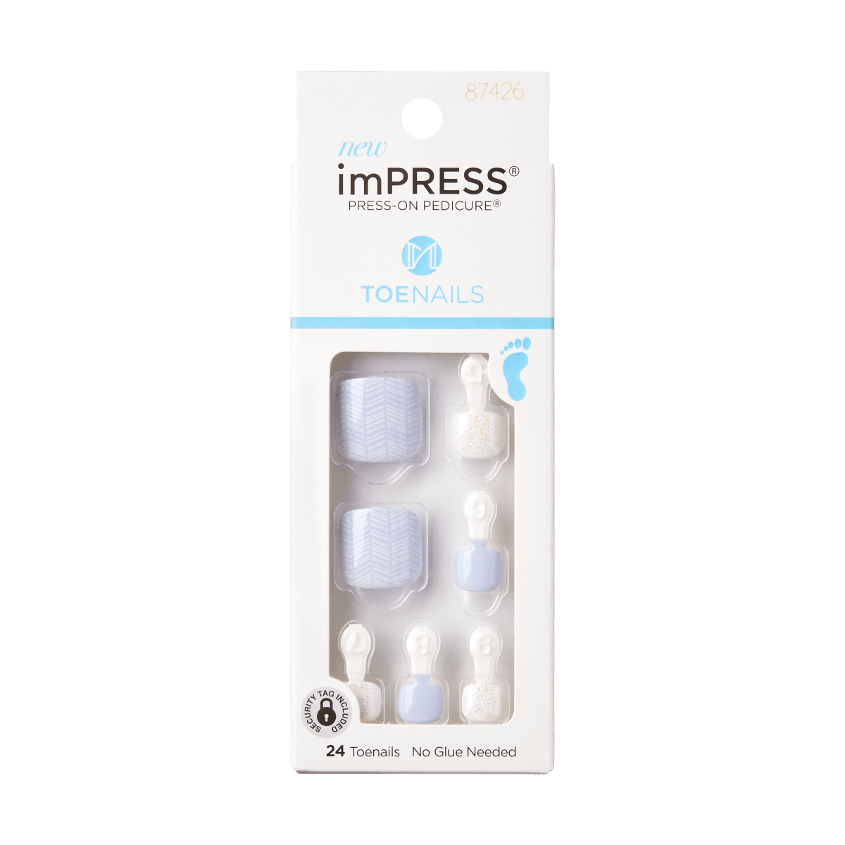 imPRESS Press-on-Pedicure - Endless Sky