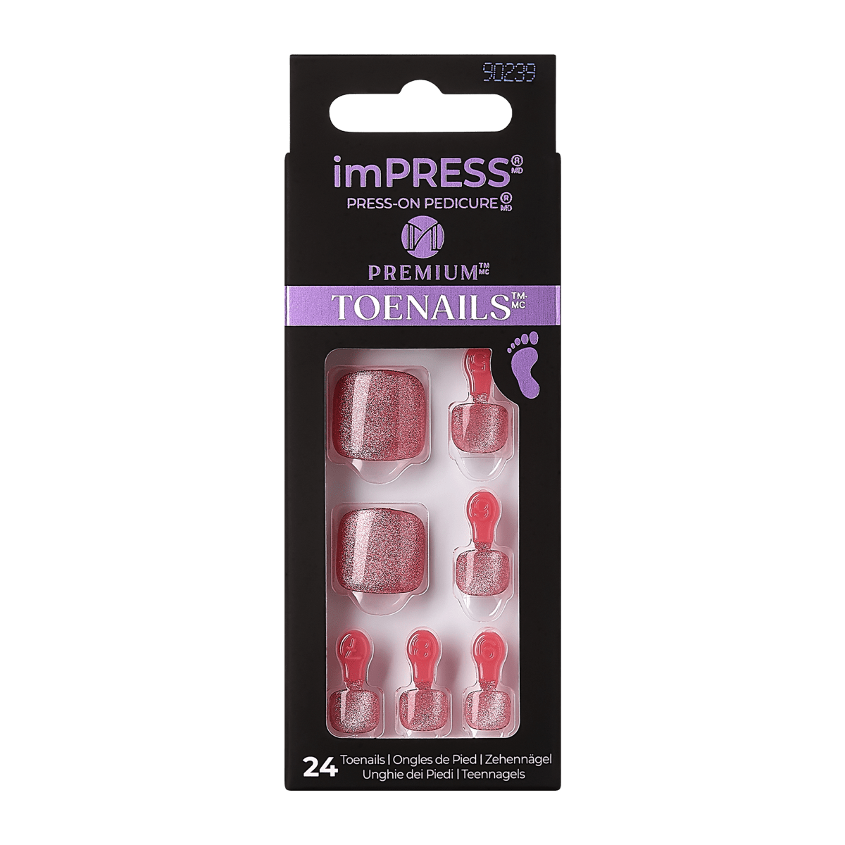 imPRESS Premium Press-On Pedicure - Fall For You
