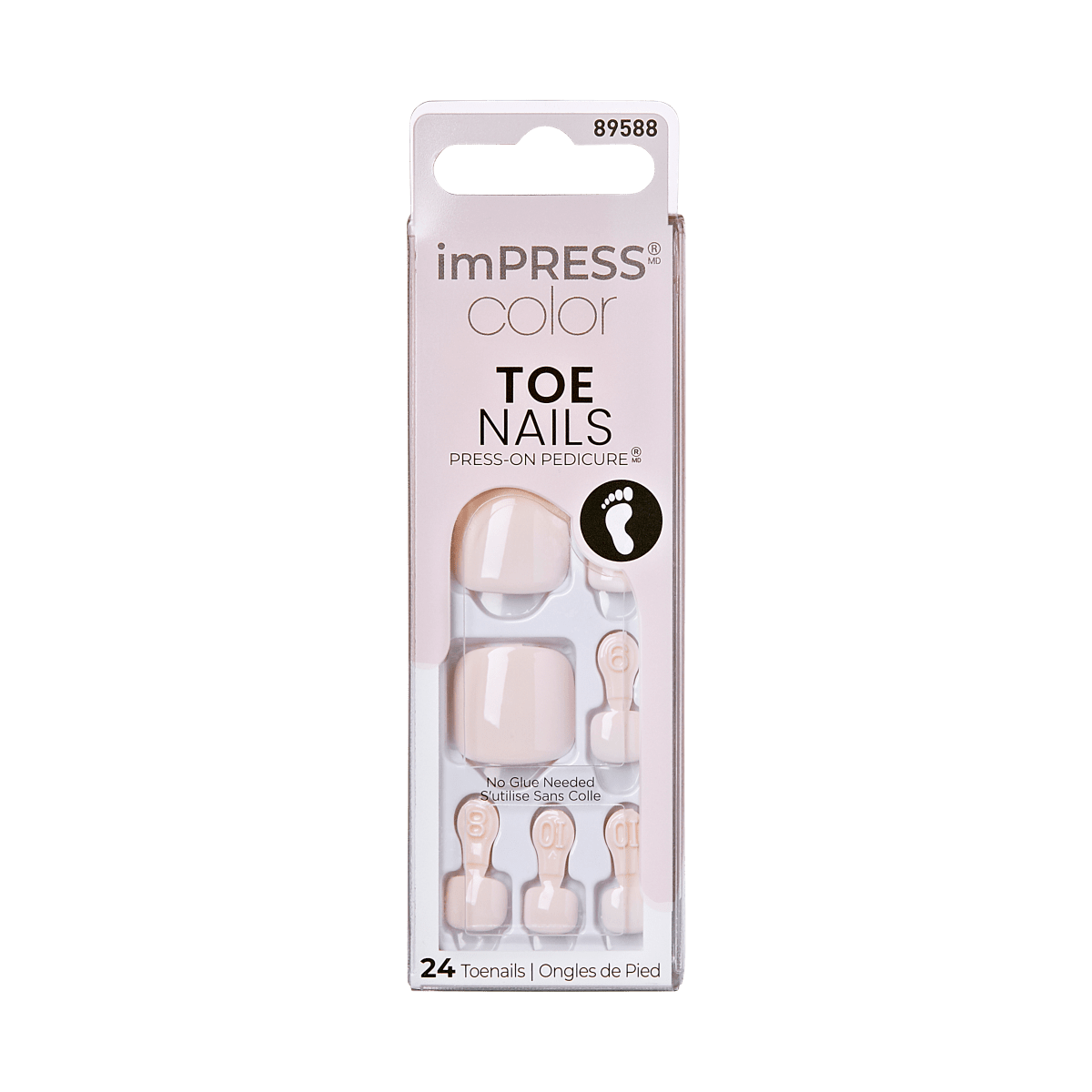 imPRESS Color Press-On Pedicure - Love Better