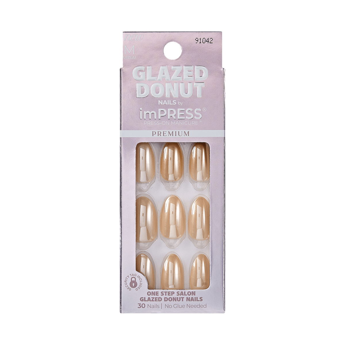 imPRESS Glazed Donut Press-On Manicure - Hazelnut Glazed