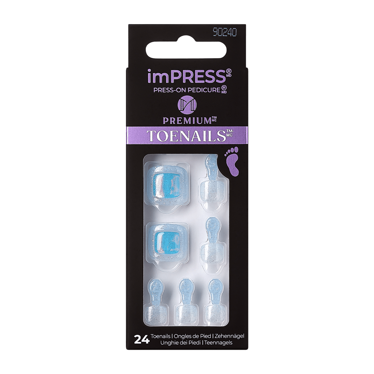 imPRESS Premium Press-On Pedicure - All My Life
