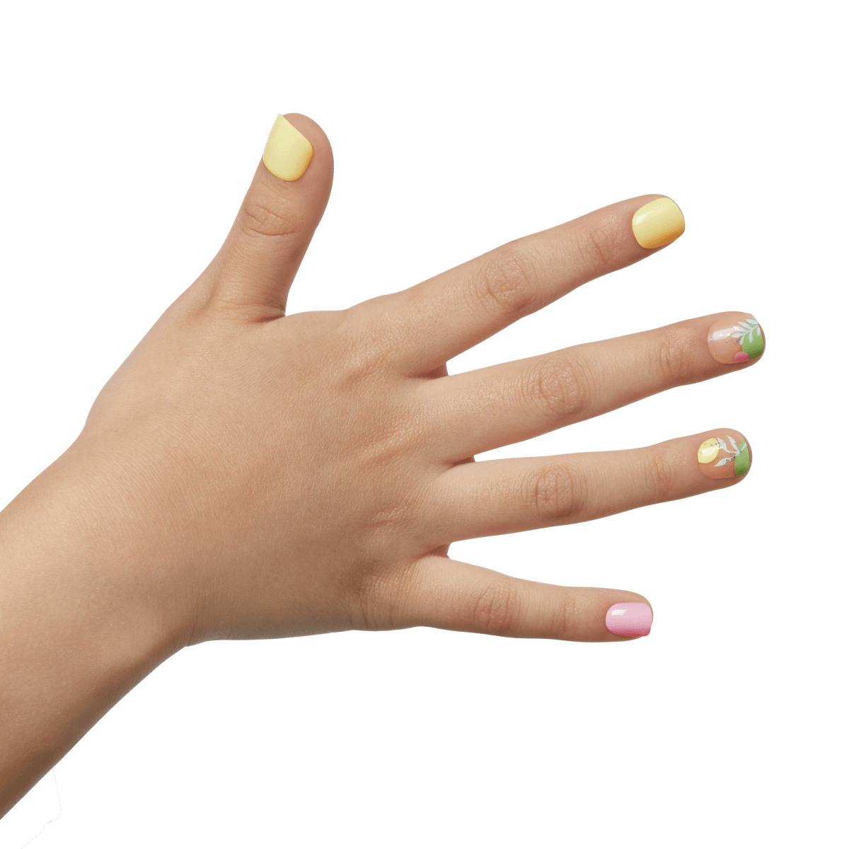 imPRESS Mini Press-On Manicure for Kids - Flower Petals