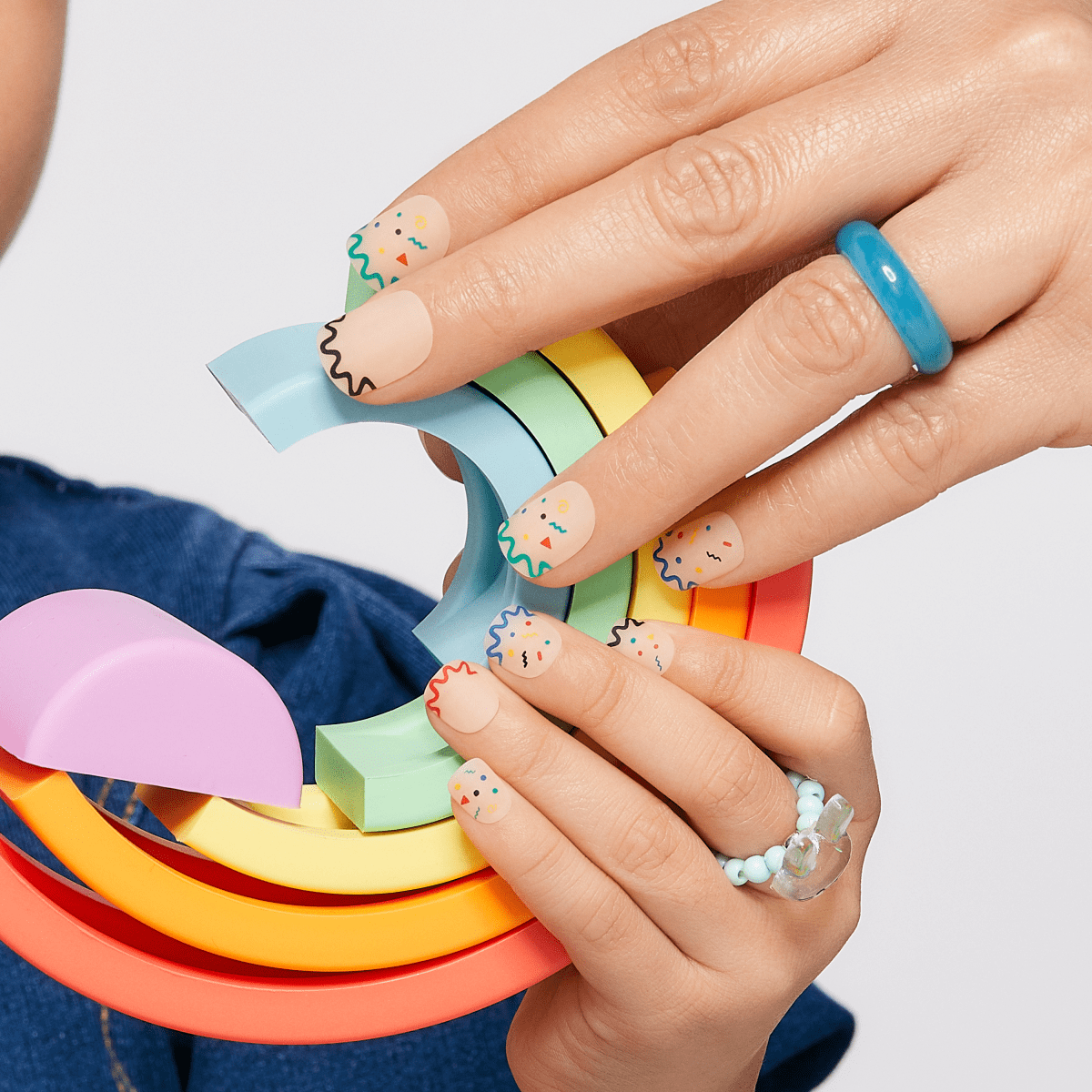 imPRESS Mini & Me Press-On Mani for 2 - Swiggle