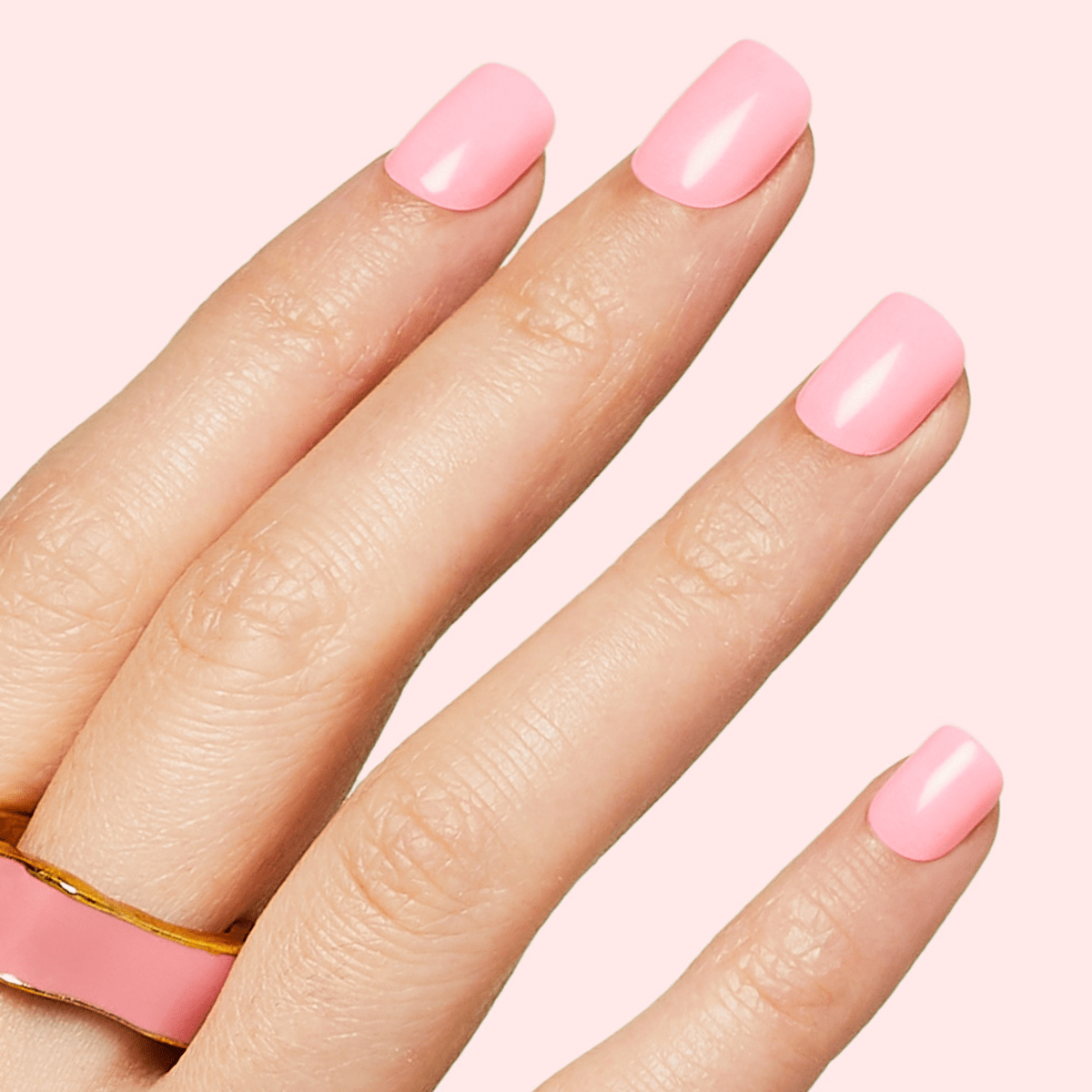 imPRESS Color Press-On Manicure Petite - Carnation
