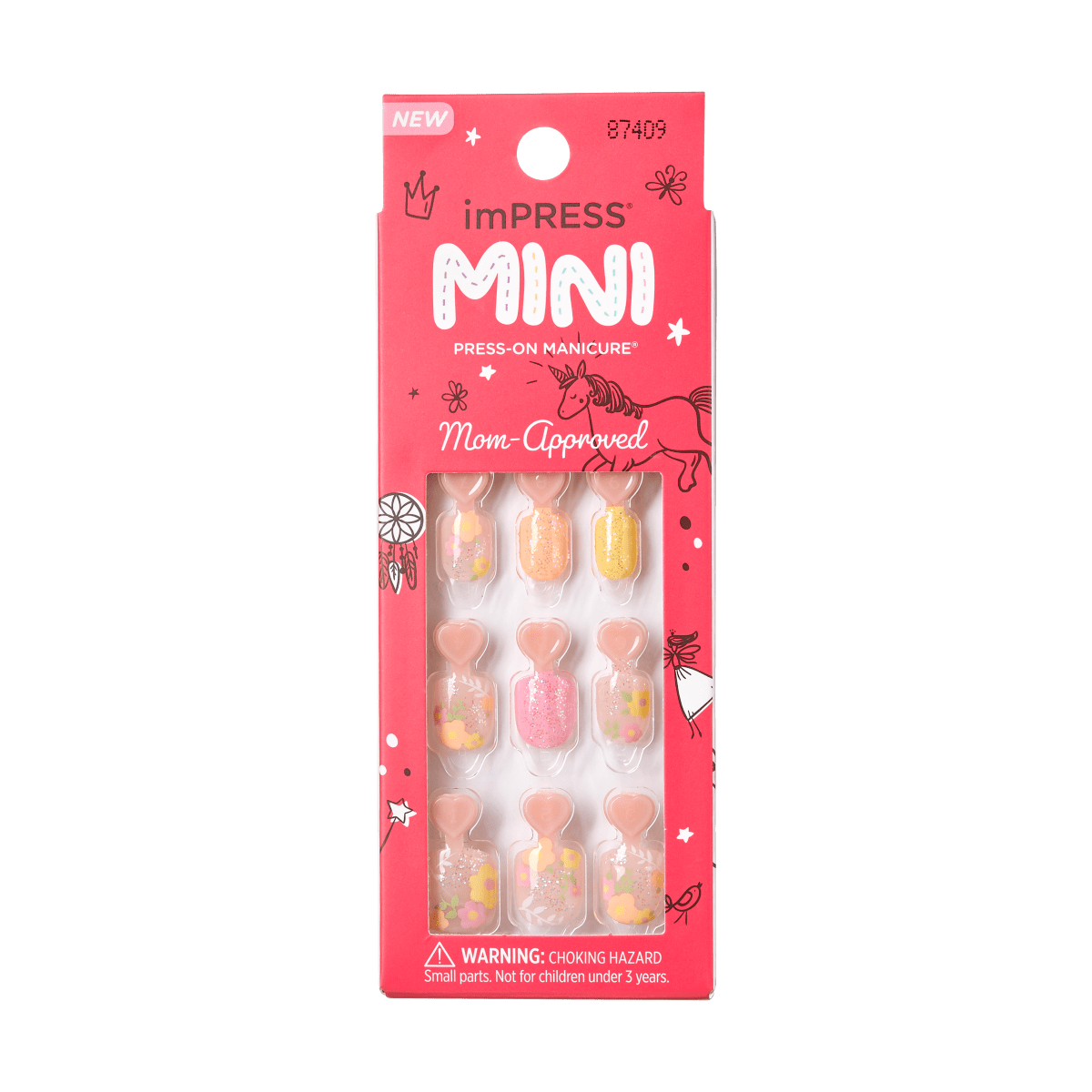 imPRESS MINI Press-On Manicure for Kids - Hokey Pokey