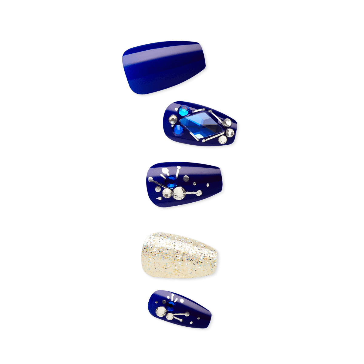 imPRESS Press-on Manicure Birthstone Collection - Sapphire