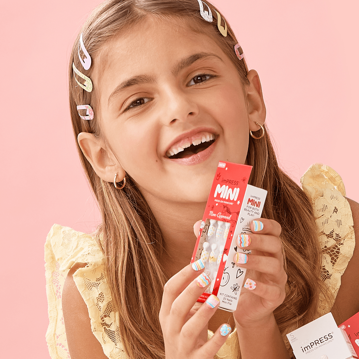 imPRESS MINI Press-On Manicure for Kids - Spring Song
