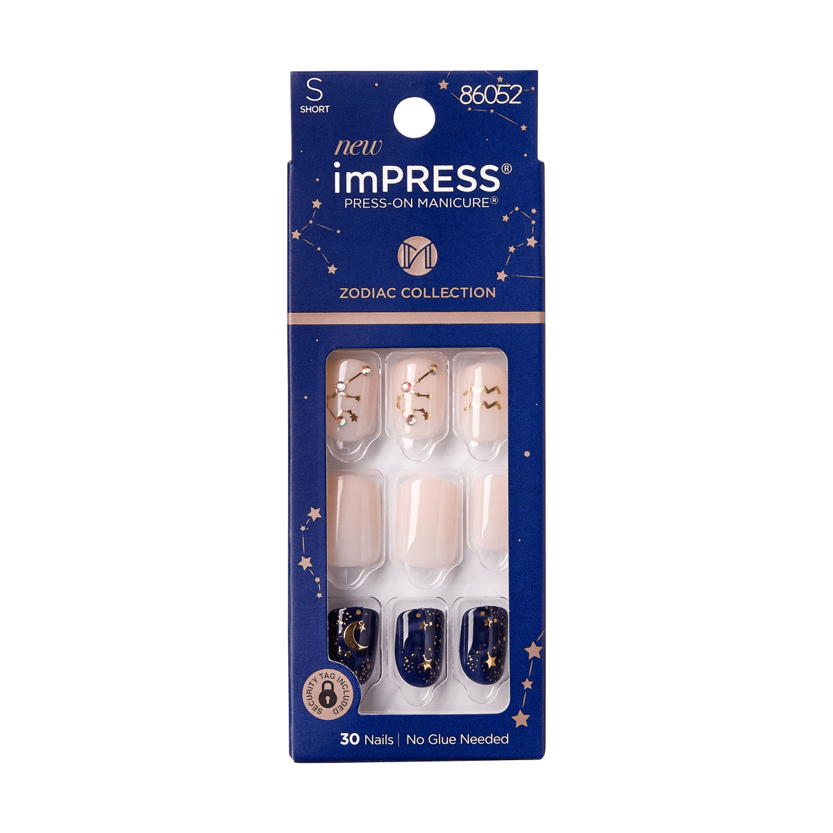 imPRESS Press-On Manicure Zodiac Collection - Aquarius