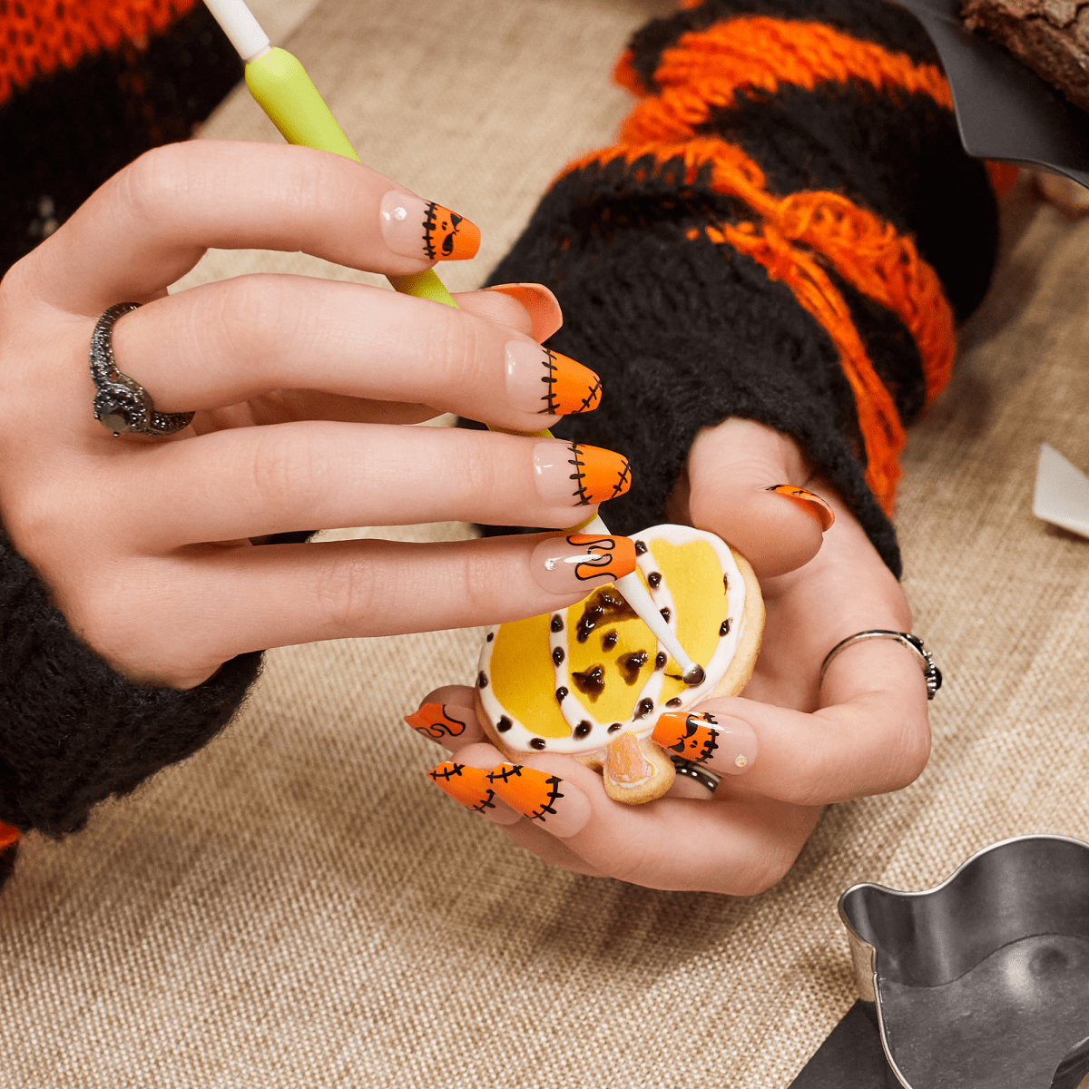 imPRESS Press-On Manicure Halloween - Creepy Crawly