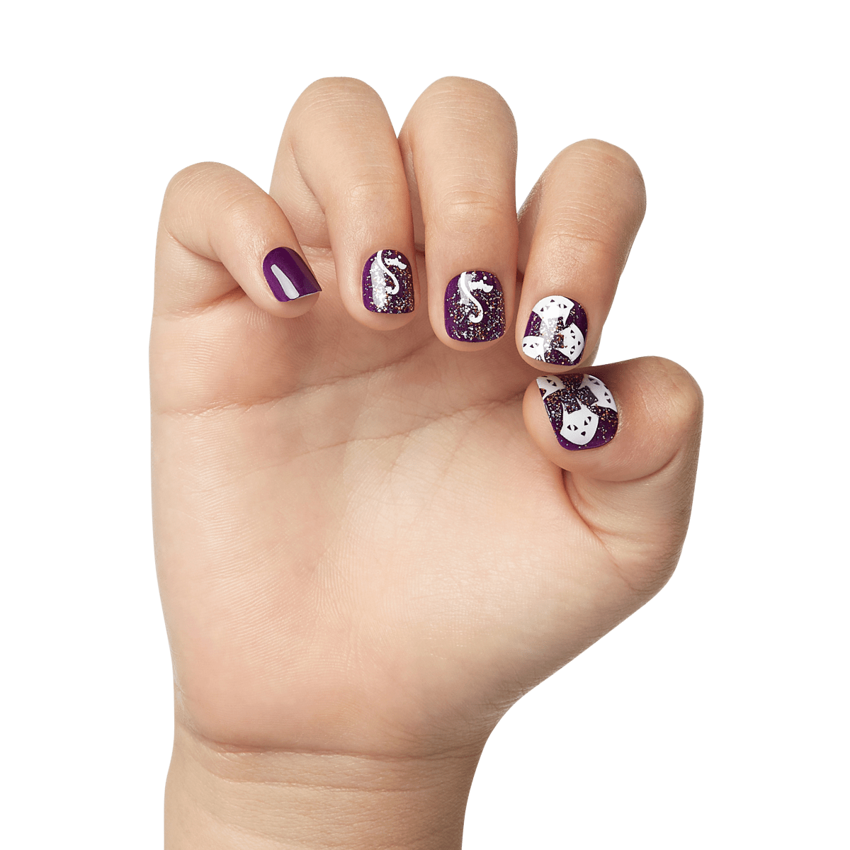 imPRESS MINI Halloween Press-On Manicure for Kids - In the Shadows