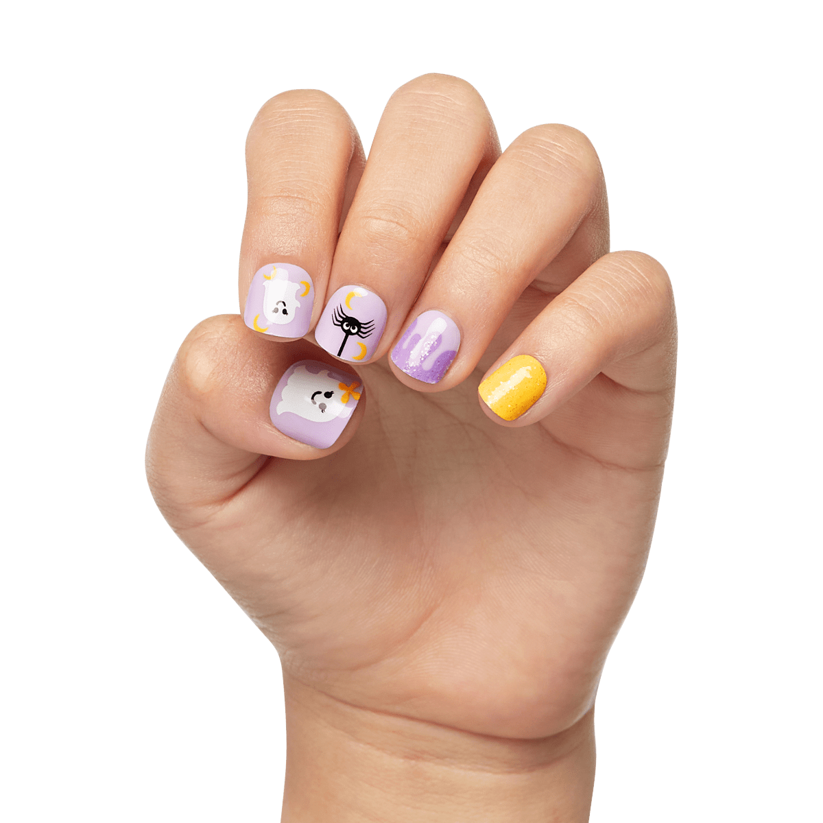 imPRESS MINI Halloween Press-On Manicure for Kids - Superstition