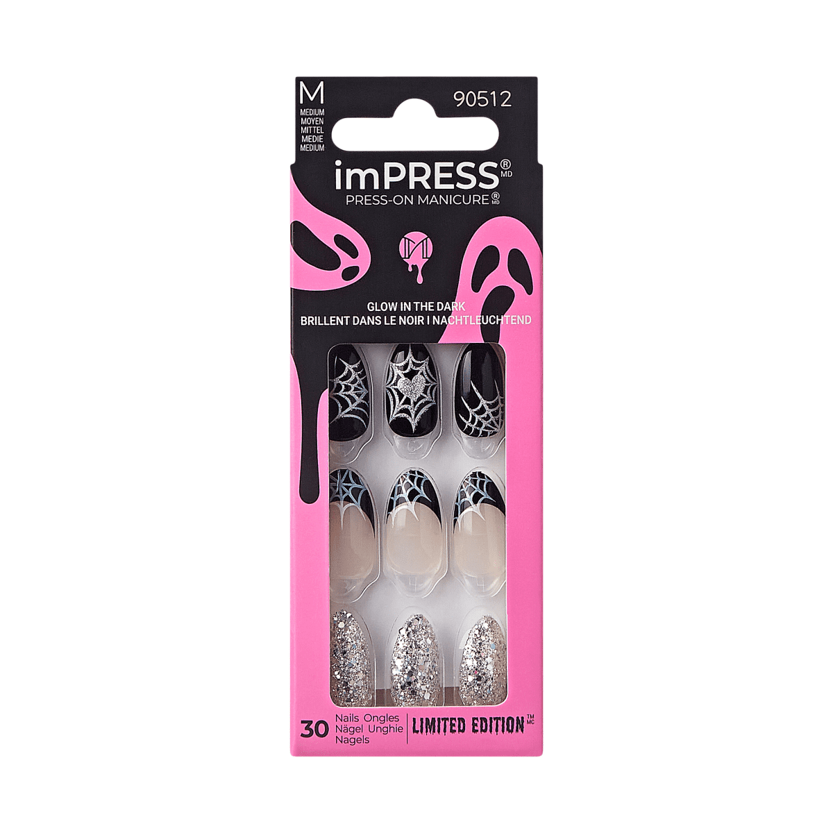 imPRESS Press-On Manicure Halloween - Jump Scare