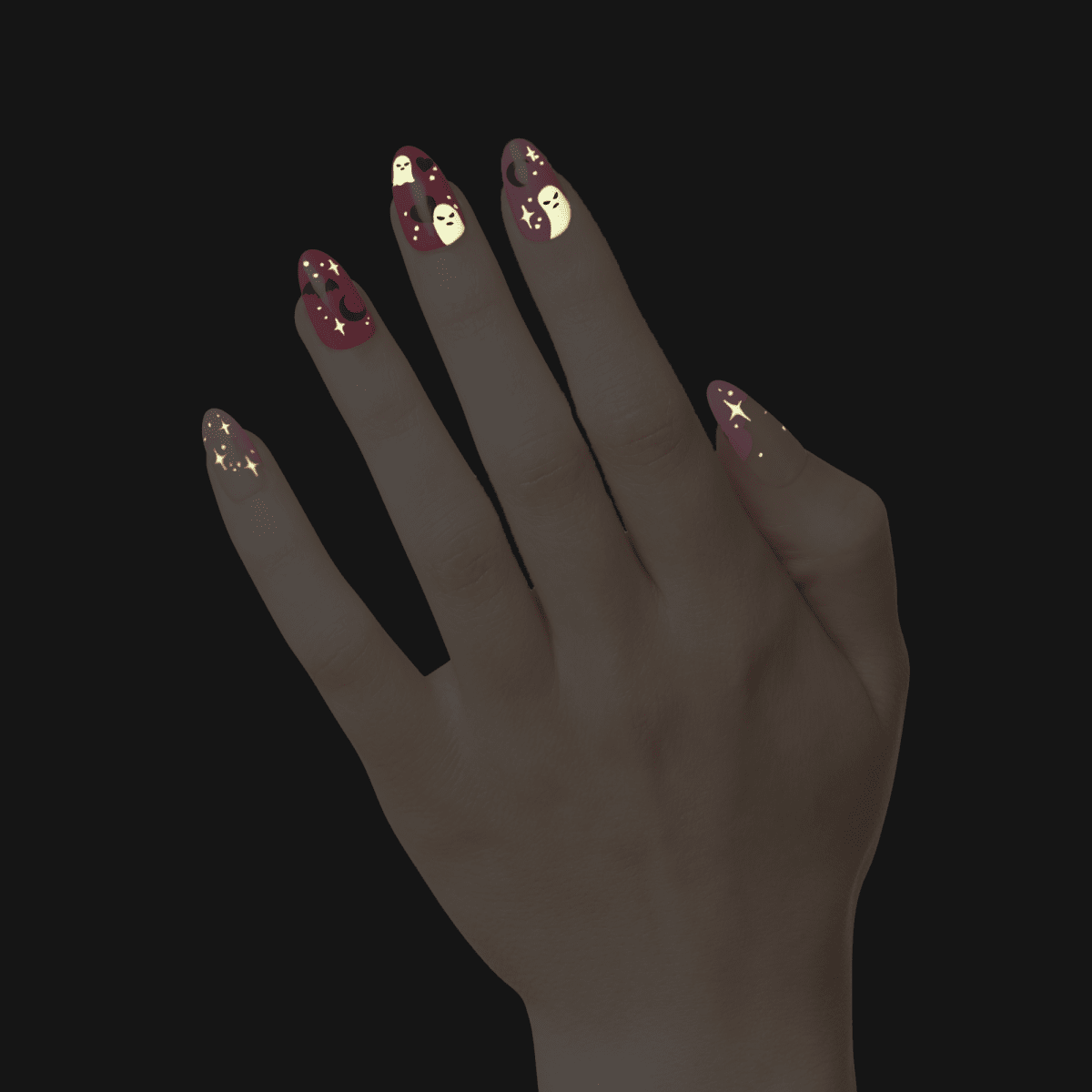 imPRESS Press-On Manicure Halloween - Spooky Vibes