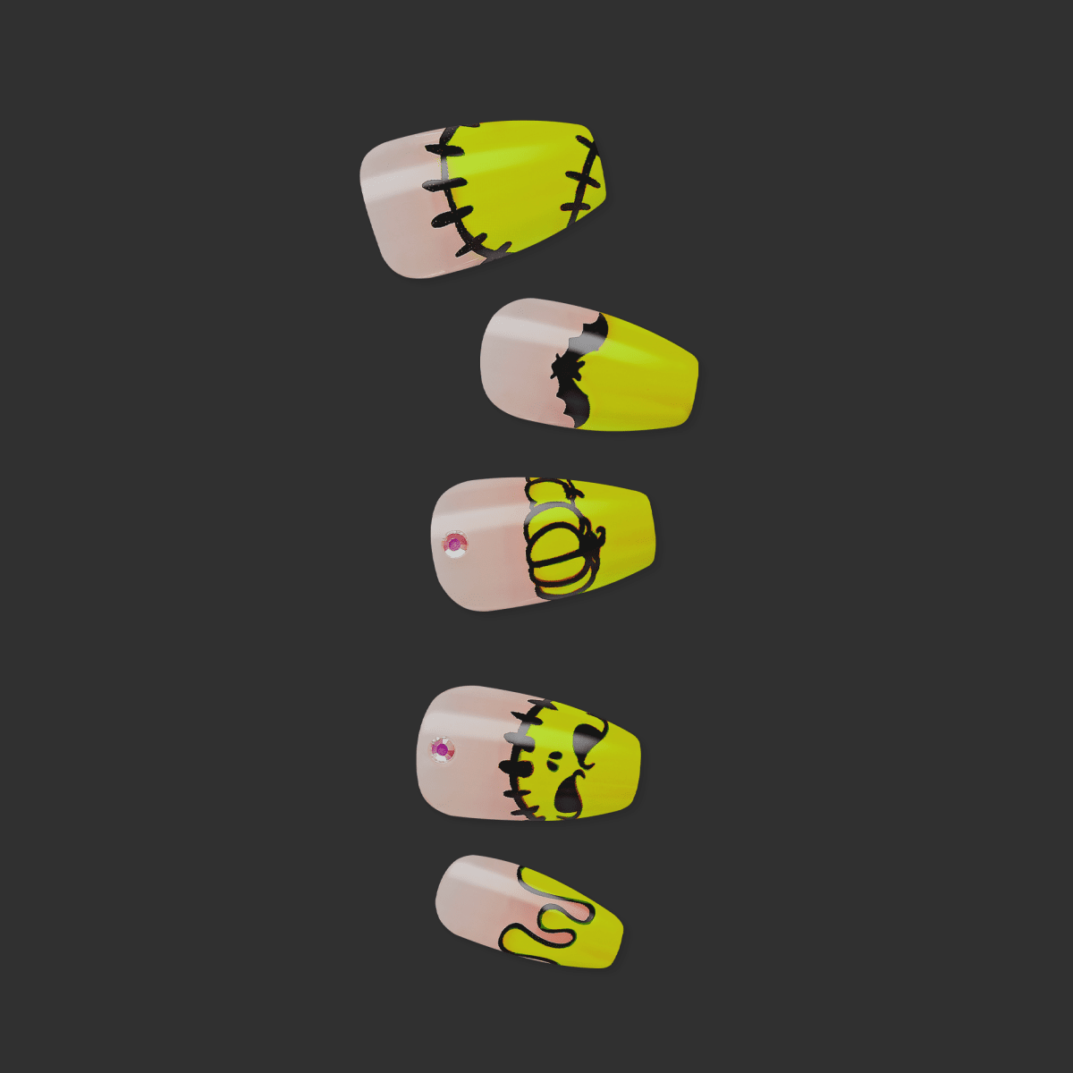 imPRESS Press-On Manicure Halloween - Creepy Crawly