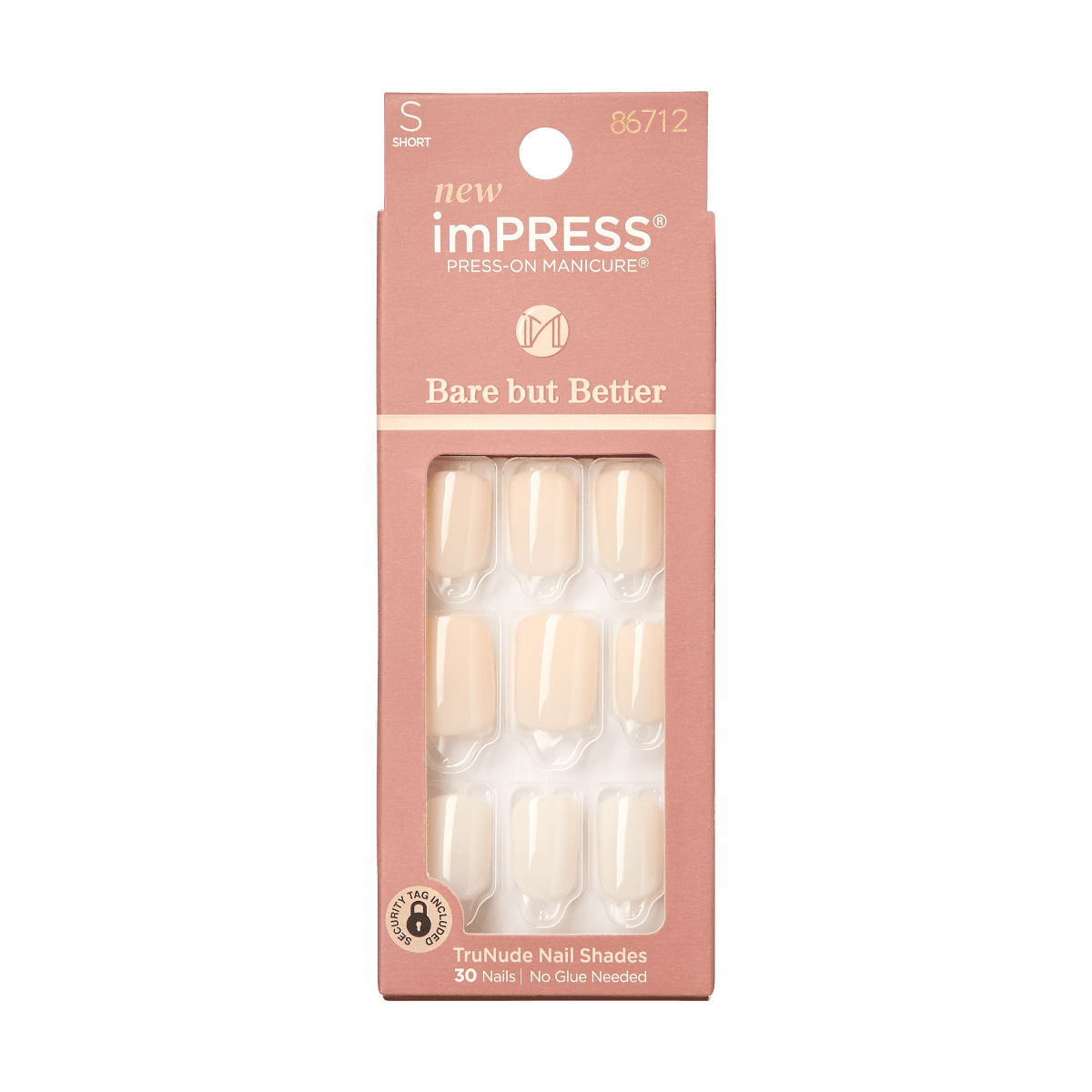 imPRESS Bare but Better Press-On Manicure - All Natural