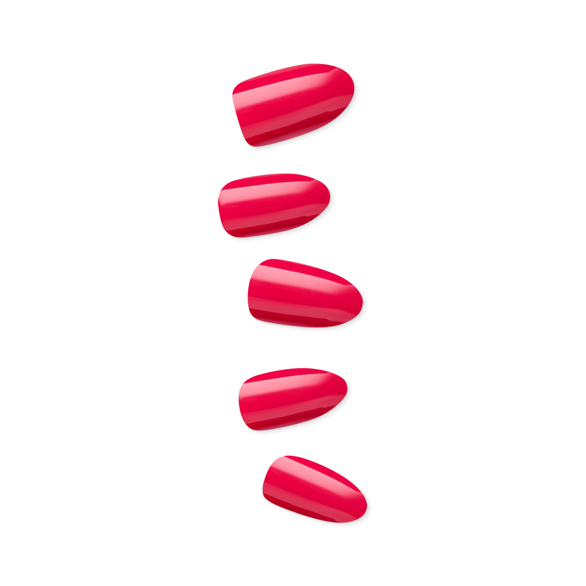 imPRESS Color Press-On Nails - Urban Magenta, Medium Almond