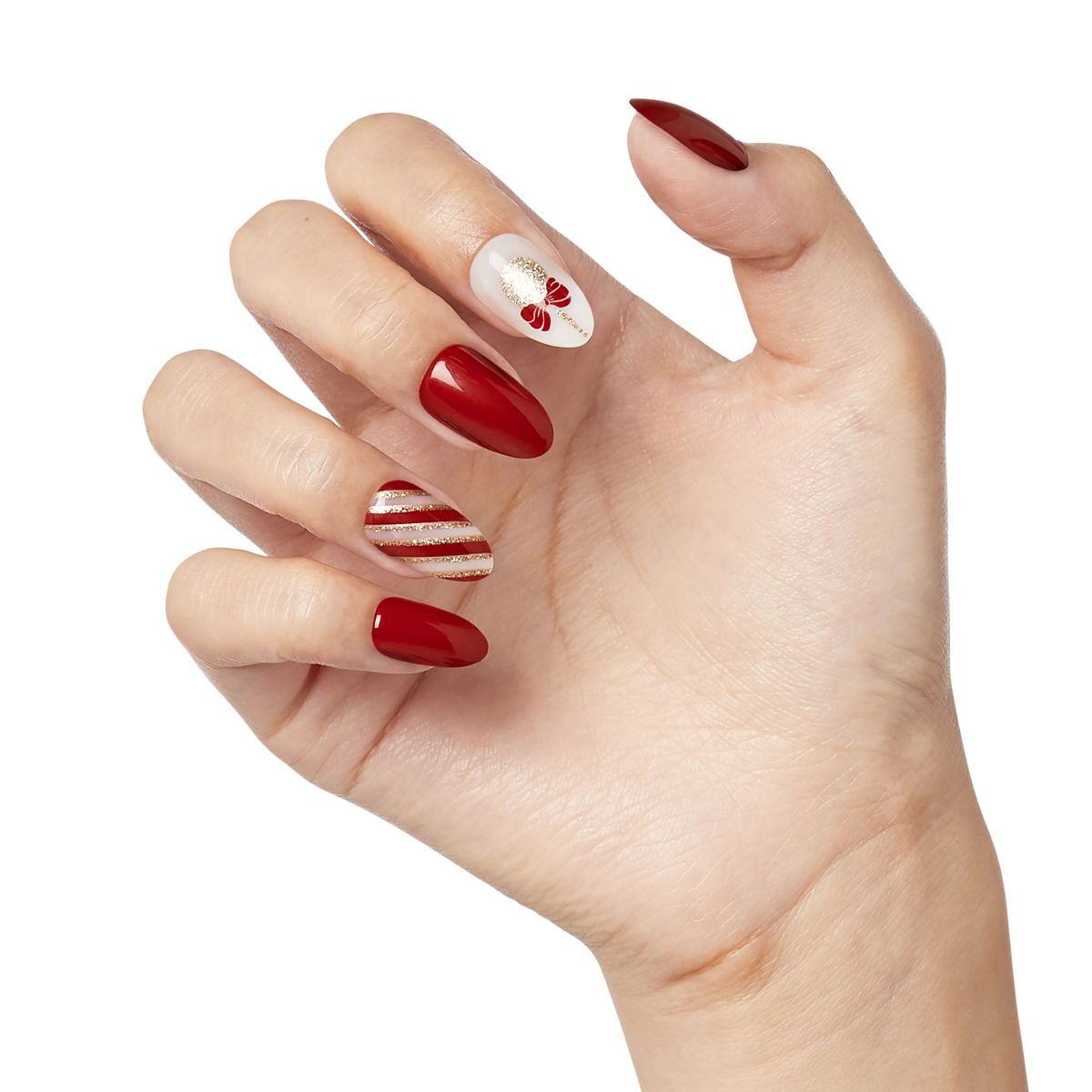 imPRESS Holiday Press-On Manicure - White Night