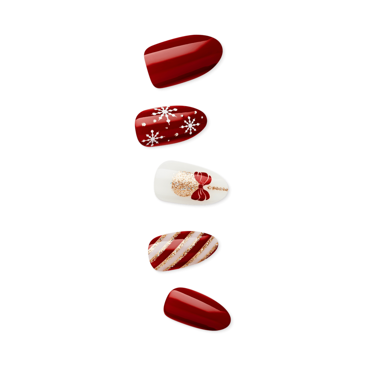imPRESS Holiday Press-On Manicure - White Night