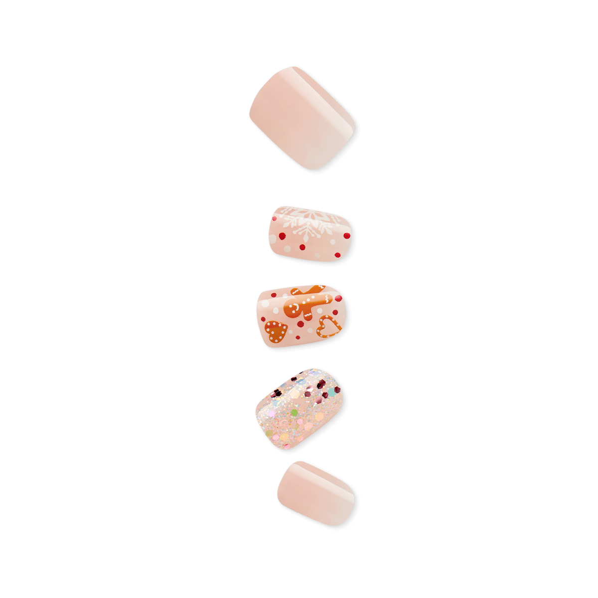 imPRESS Holiday Press-On Manicure - Snowy Village