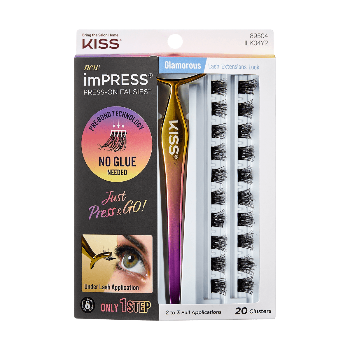 KISS imPRESS PRESS-ON FALSIES Glamor (exclusive)