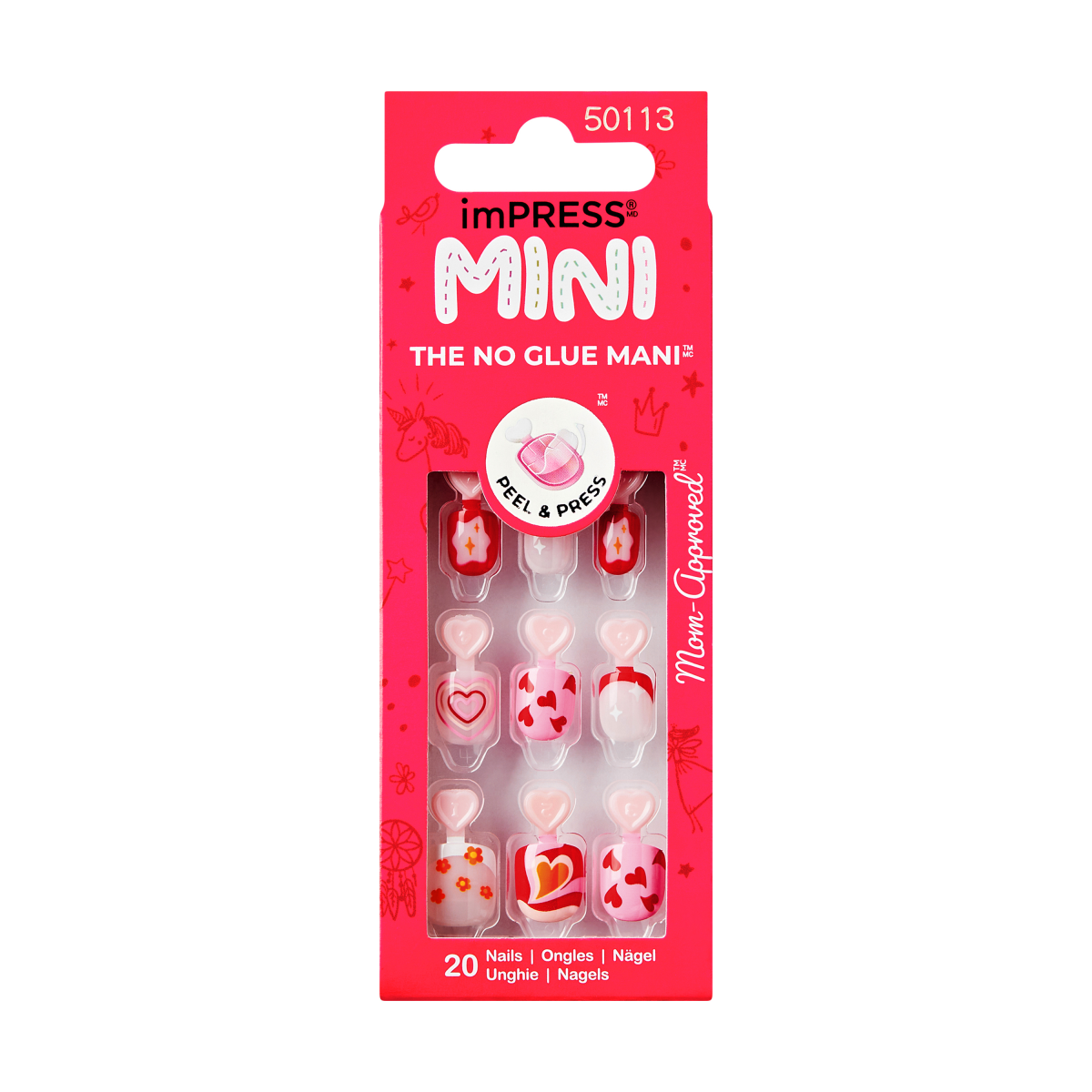 imPRESS Kids Press On Nails - Little Heart