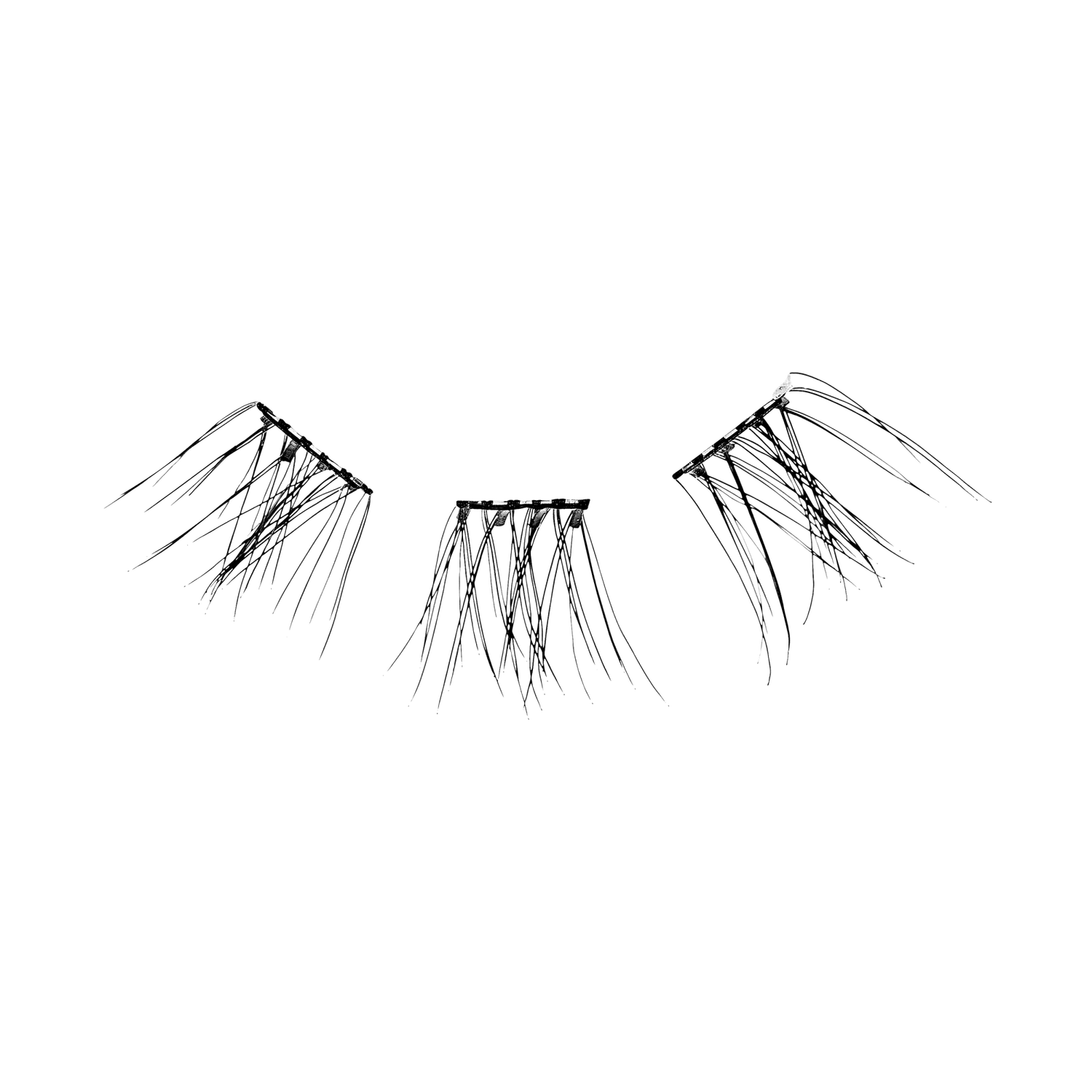 imPRESS Falsies Self Adhesive Eyelashes, 12 Lash Clusters - Authentic