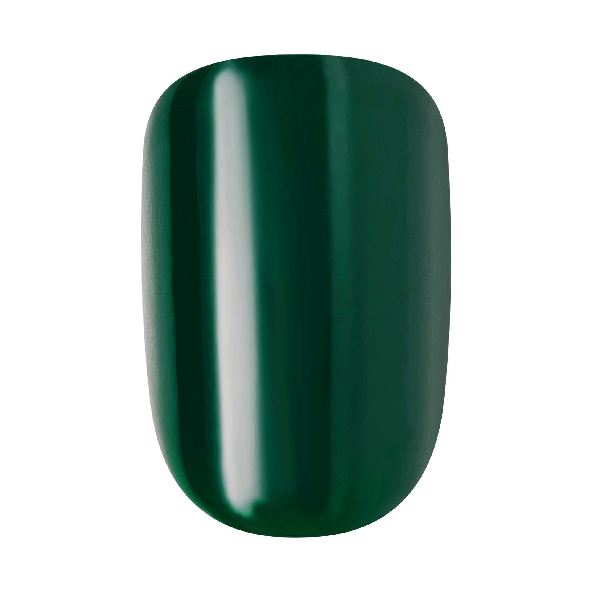 Impress Color No Glue Fake Press On Nails - Stand Out | Solid, Green, Short, Squoval, Manicure