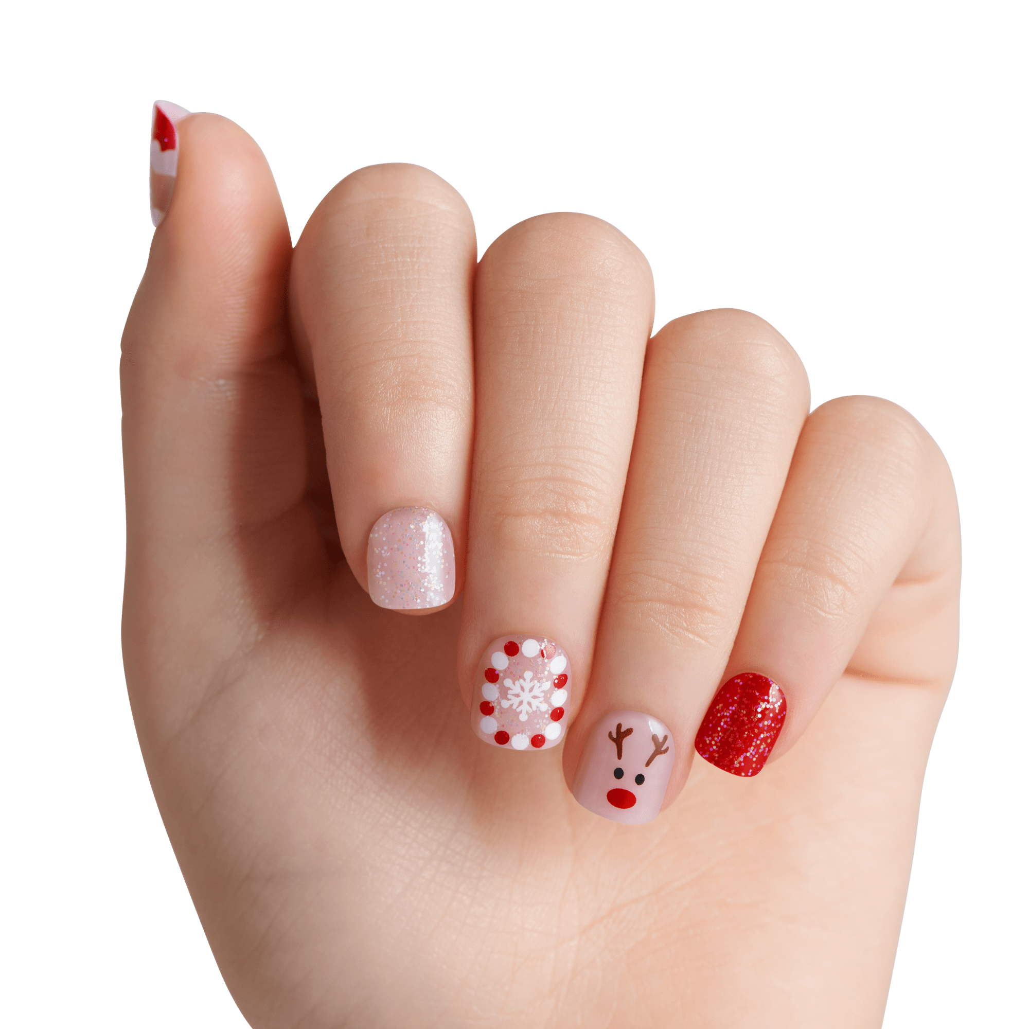 imPRESS Kids Holiday Press On Nails - Snow Angel