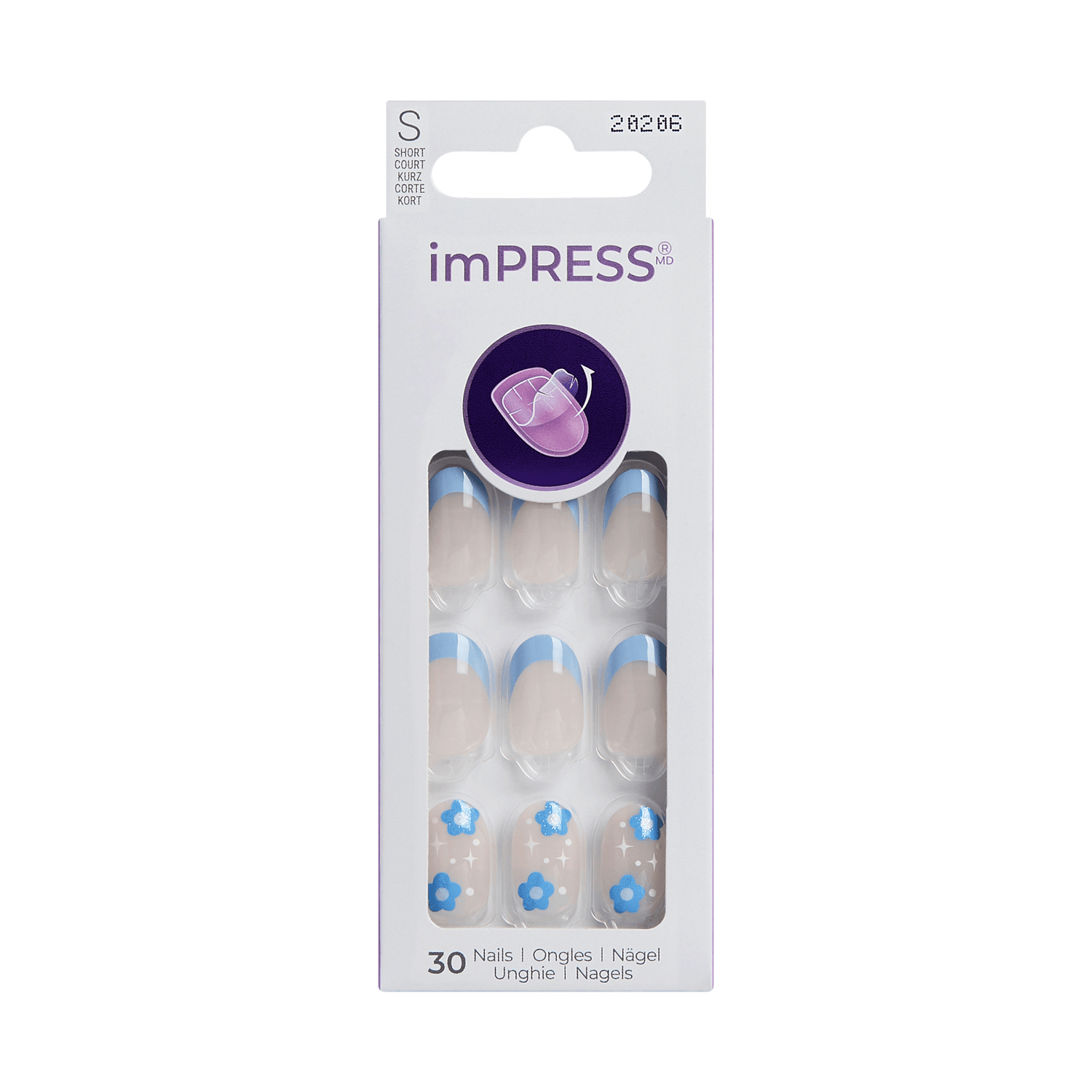 imPRESS Design Press On Nails - Beach Please