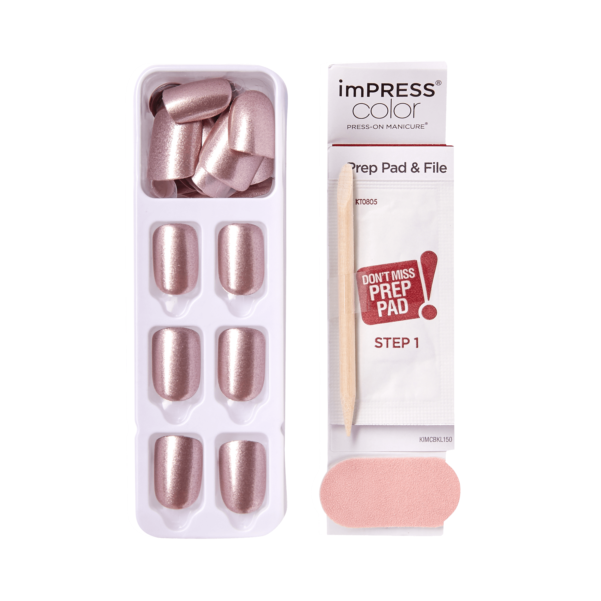 imPRESS Color Press On Nails - Champagne Pink