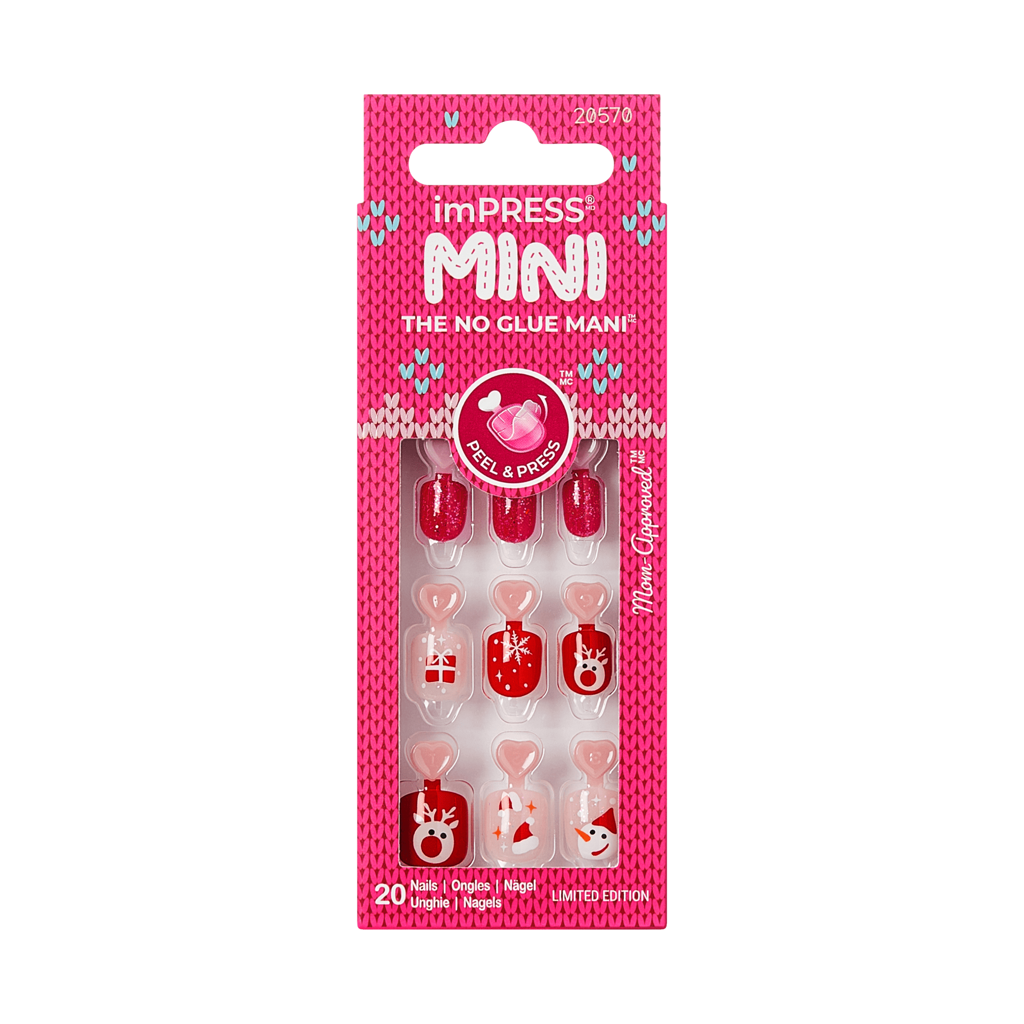 imPRESS Kids Holiday Press On Nails - Cozy