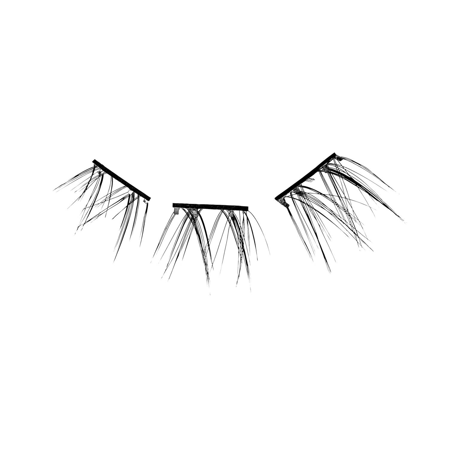 imPRESS Falsies Self Adhesive Eyelashes, 12 Lash Clusters - Chic