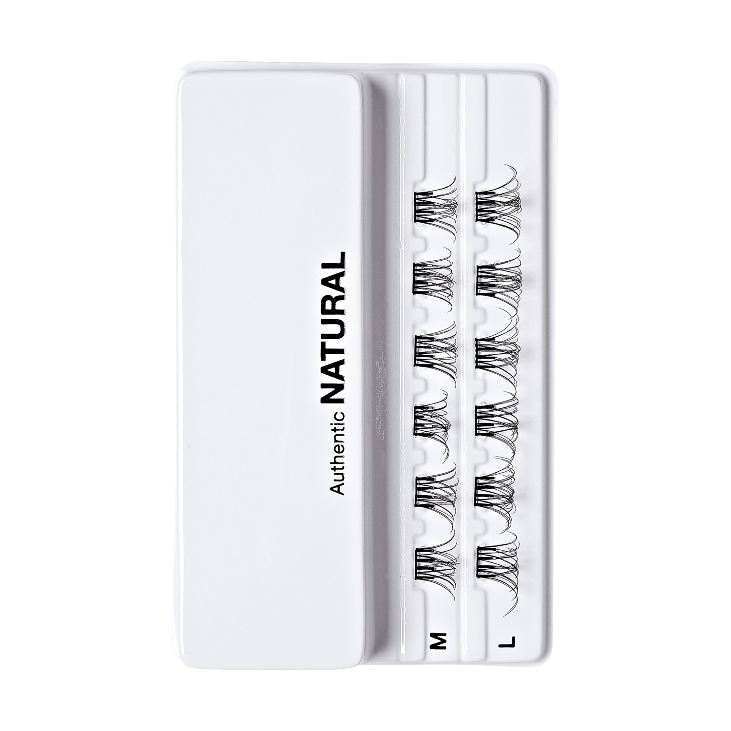 imPRESS Falsies Self Adhesive Eyelashes, 12 Lash Clusters - Authentic
