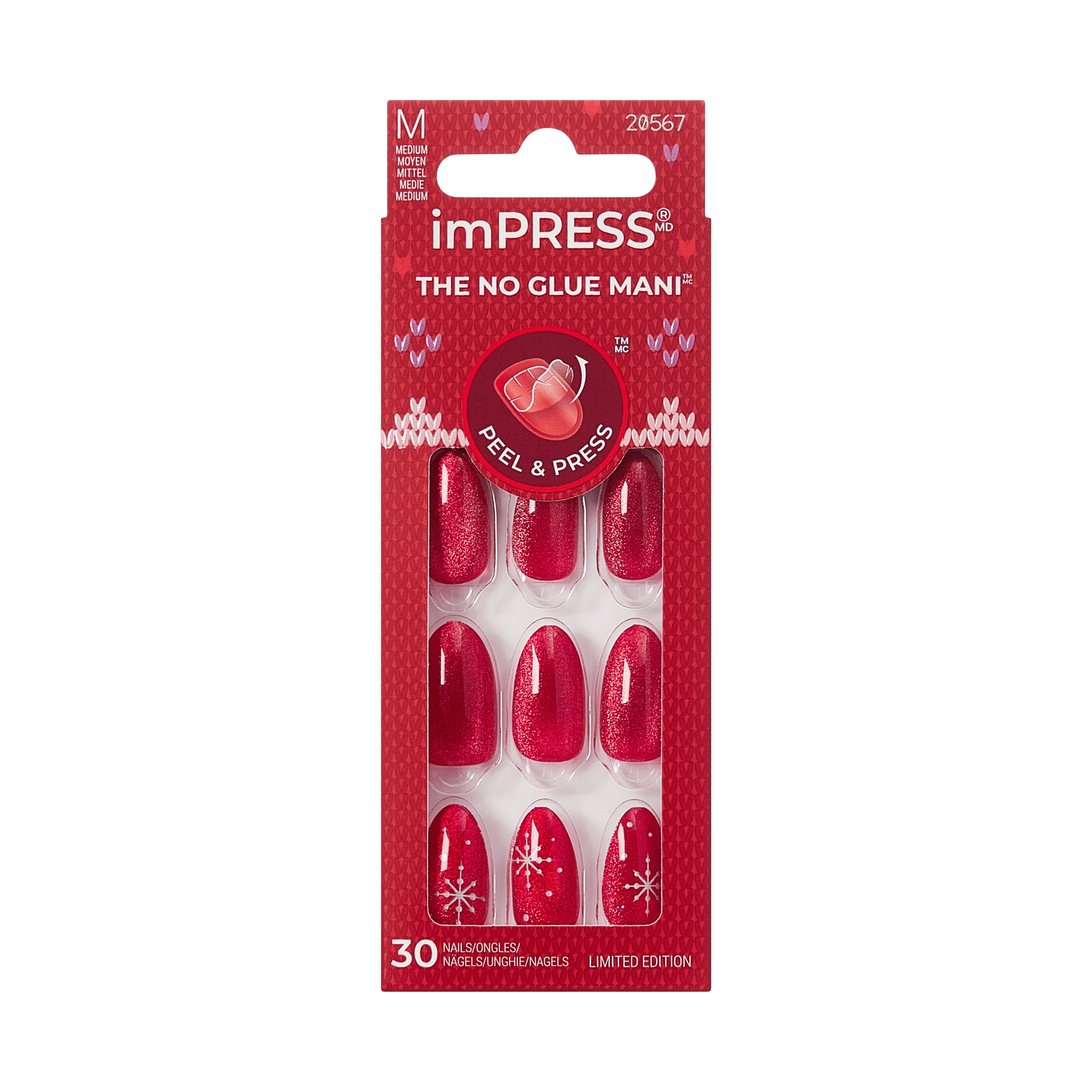 imPRESS Holiday Design Press On Nails - The Cute List
